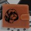 Kožená peněženka s motivem pro milovníky psů s obrázkem pejska - Shih Tzu 2