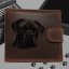 Kožená peněženka s motivem pro milovníky psů s obrázkem pejska - Cane Corso