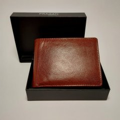 Elegantní Slim pánská kožená peněženka s vlastním potiskem