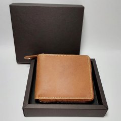 Pánská kožená peněženka ZIPP s vlastním obrázkem nebo textem |